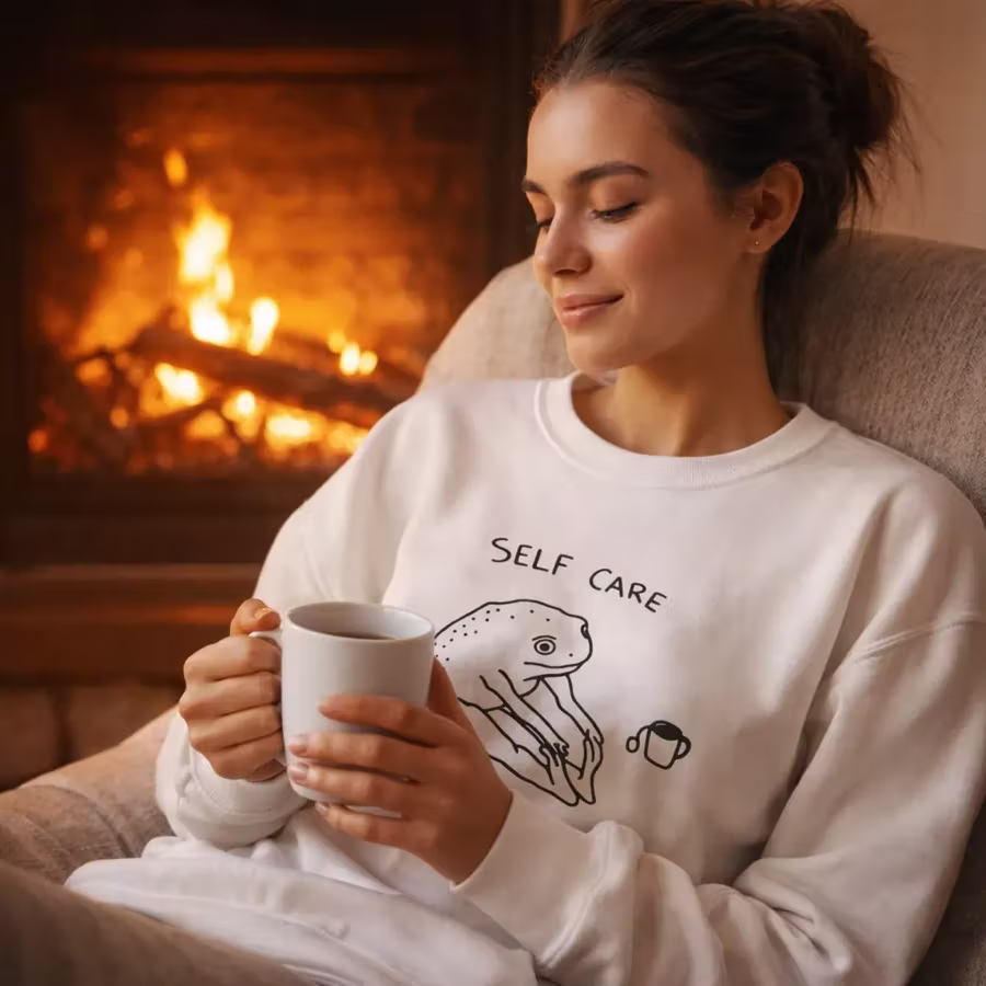 Self care bazen mum, bazen yoga… Tişörtü VMGA tişörtü